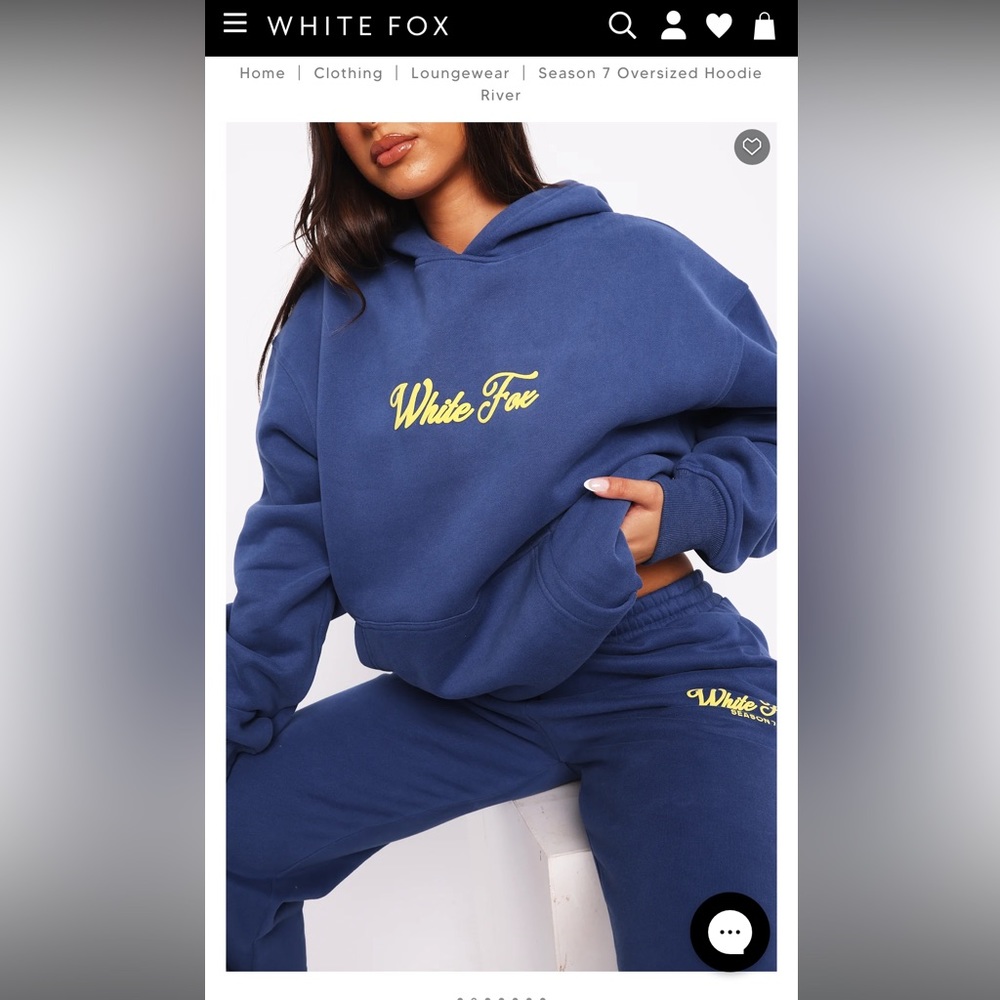 WHITEFOX Season 7 Oversized Hoodie River (SET)